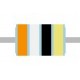 CARBON FILM RESISTOR 1W: 39ohm