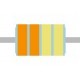 METALLIOKSIDIKALVOVASTUS 1W: 3,3ohm