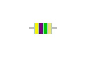 METALLIOKSIDIKALVOVASTUS 1W: 4,7Mohm