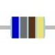 METAL OXIDE FILM RESISTOR 1W: 680ohm