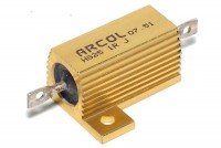 ALUMINIUM HOUSED RESISTOR 25W: 0,1ohm