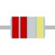 METALLIOKSIDIKALVOVASTUS 2W: 0,22ohm