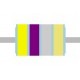 METAL OXIDE FILM RESISTOR 2W: 0,47ohm