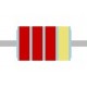 METALLIOKSIDIKALVOVASTUS 2W: 2,2kohm
