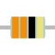 METALLIOKSIDIKALVOVASTUS 2W: 33ohm