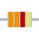 METAL OXIDE FILM RESISTOR 2W: 3,3kohm