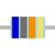 METAL OXIDE FILM RESISTOR 2W: 68kohm