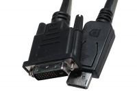 DVI / DisplayPort VÄLIKAAPELI 1m