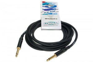 Cordial GUITAR CABLE 6,3mm MONO PLUG 3m