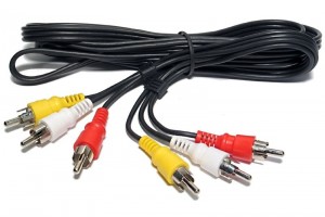 3xRCA VIDEO+AUDIO CABLE 10m