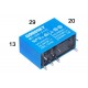 PCB RELAY DPDT 5A 12VDC