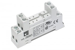 GENERAL PURPOSE RELAY SOCKET DIN-RAIL DPDT