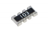 RESISTOR NETWORK SMD 0603 8-4: 100ohm