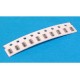 RESISTOR NETWORK SMD 0603 8-4: 100ohm