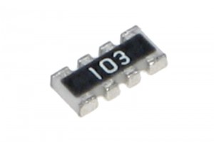 RESISTOR NETWORK SMD 0603 8-4: 10kohm