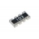 RESISTOR NETWORK SMD 0603 8-4: 220ohm