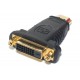 DVI-D FEMALE / HDMI MALE ADAPTER