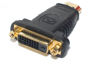 DVI-D FEMALE / HDMI MALE ADAPTER