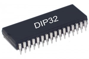 FLASH MEMORY IC 256Kx8 90ns DIP32