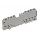 Wago DIN-RAIL 4-CONDUCTOR BLOCK 4x 2,5mm2 (grey)