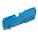 Wago DIN-RAIL 4-CONDUCTOR BLOCK 4x 2,5mm2 (blue)