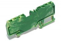 Wago DIN-RAIL 4-CONDUCTOR BLOCK 4x 2,5mm2 (PE)