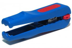 COAXIAL CABLE STRIPPER TOOL WITH CUTTER 4,8-7,5mm