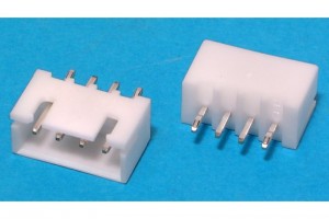 JST XH-CONNECTOR 4-POLE HEADER VERTICAL