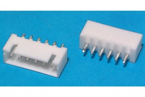 JST XH-CONNECTOR 6-POLE HEADER VERTICAL