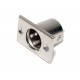 XLR MALE PANEL MOUNT SOCKET 3-PIN