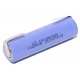 18650-KOON 3,6V 2150mAh LITIUM-KENNO JUOTOSLIPOILLA