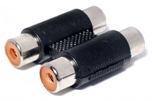 ADAPTER 2x RCA FEMALE / 2x FEMALE (DUAL)