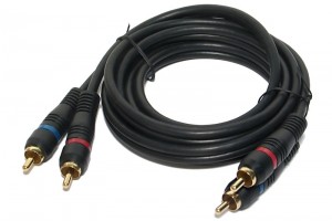 RCA STEREO CABLE GOLD 1,5m