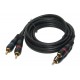 RCA STEREO CABLE GOLD 3m