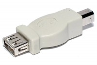USB-ADAPTERI A-FEMALE / B-MALE