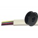 MODULAR CABLE 4-POLE WHITE 100m reel