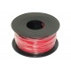 EQUIPMENT WIRE 0,22mm2 RED 100m roll