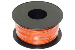 EQUIPMENT WIRE 0,22mm2 ORANGE 100m roll