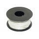 EQUIPMENT WIRE 0,22mm2 WHITE 100m roll