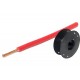 EQUIPMENT WIRE 0,75mm2 RED 1m roll