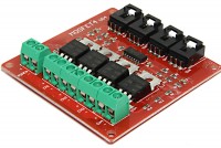 IRF540 FET-MODULE WITH FOUR FETS