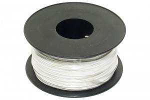 EQUIPMENT WIRE Ø0,6mm WHITE 100m roll