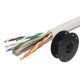 SOLID TWISTED PAIR CABLE CAT6 4x2 100m roll
