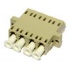 LC-ADAPTER, MM quad, beige