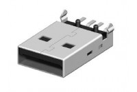 USB 2.0 A UROS PIIRIKORTILLE SMT