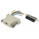 D-CONNECTOR BOX RJ45 (8P8C) / D25 FEMALE