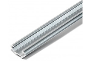 ALUMINIUM LED-STRIPE PROFILE CORNER SILVER 2m