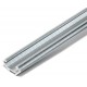 ALUMINIUM LED-STRIPE PROFILE CORNER SILVER 1m 