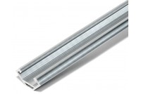 ALUMINIUM LED-STRIPE PROFILE CORNER SILVER 1m