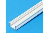 ALUMINIUM LED-STRIPE PROFILE WHITE 1m